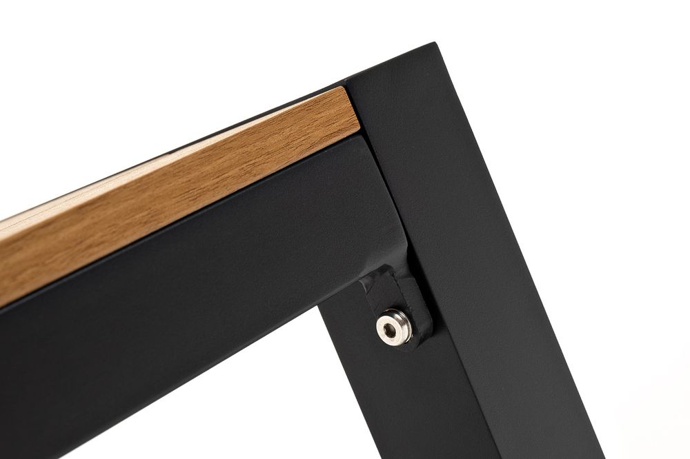 "Камелия" лаунж-зона 4-местная из алюминия, цвет темно-серый