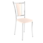 Стул Марсель Стандарт Бежевый 120 / Хром