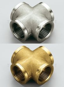 Крестовины Tiemme ВР латунные резьбовые