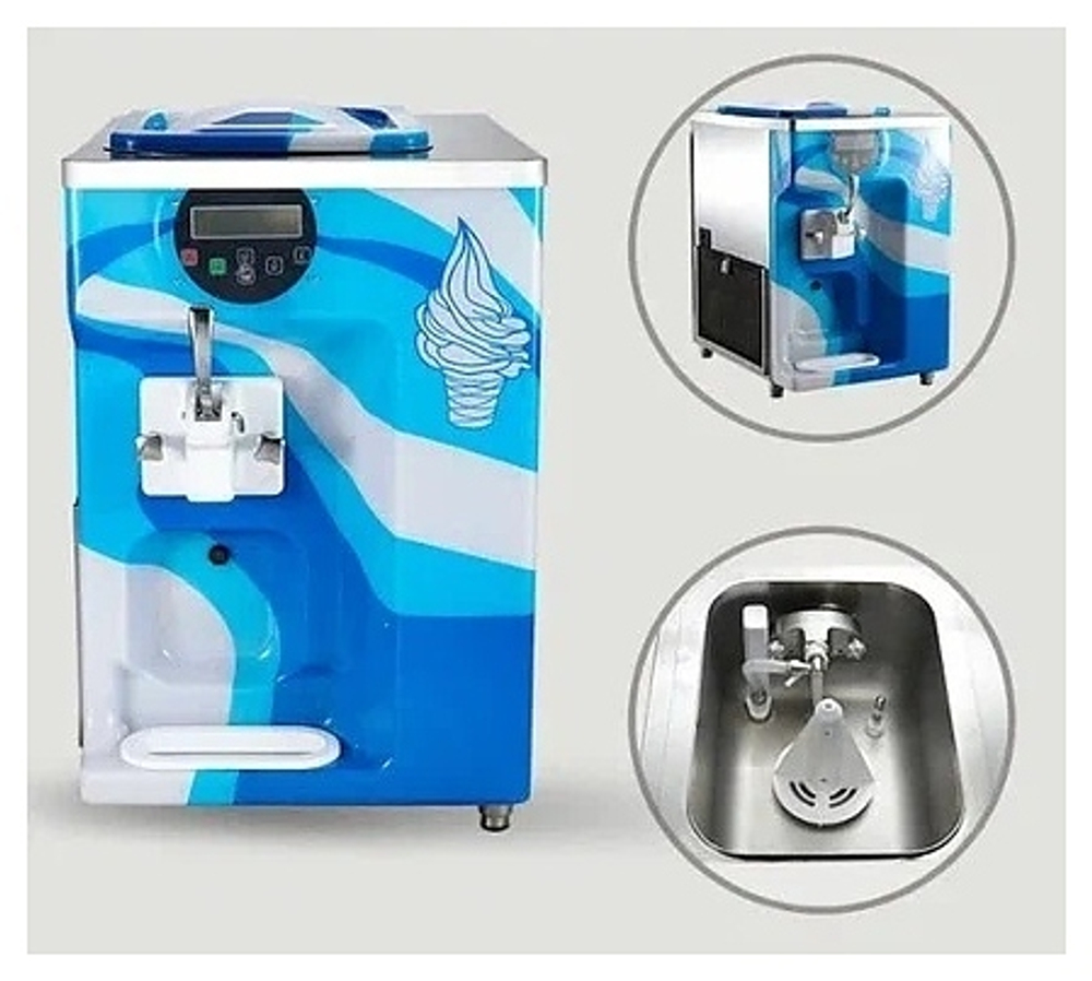 Фризер для мороженого Pasmo S111 blue&white