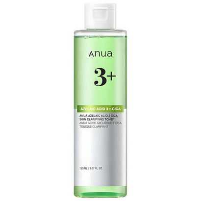 Anua Azelaic Acid 3+ Cica Skin Clarifying Toner тоник с 3% азелаиновой кислоты и центеллой