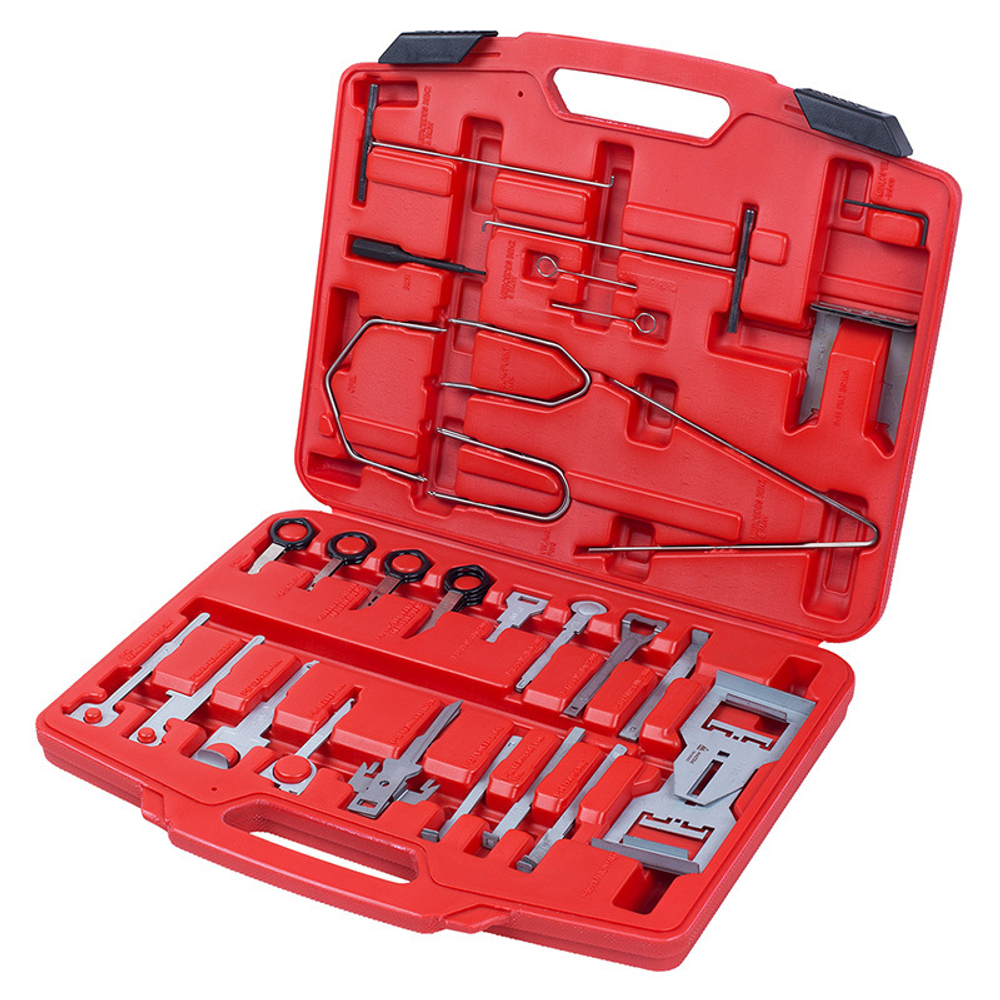 МАСТАК (108-00052C) Набор для демонтажа панели приборов и медиа устройств, кейс, 52 предмета