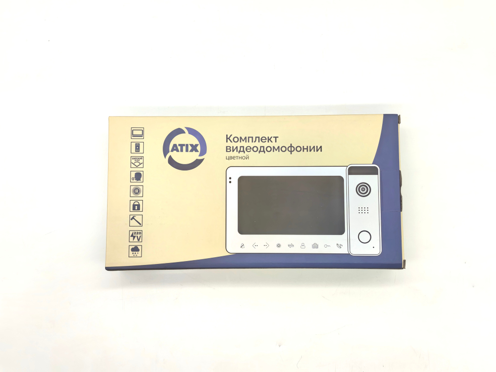 Комплект FHD домофонии ATIX AT-I-K711F/T White