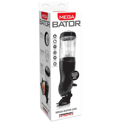 Автоматический мастурбатор-анус Pipedream Extreme Toyz Mega-Bator Ass, черный (Цвет: черный)