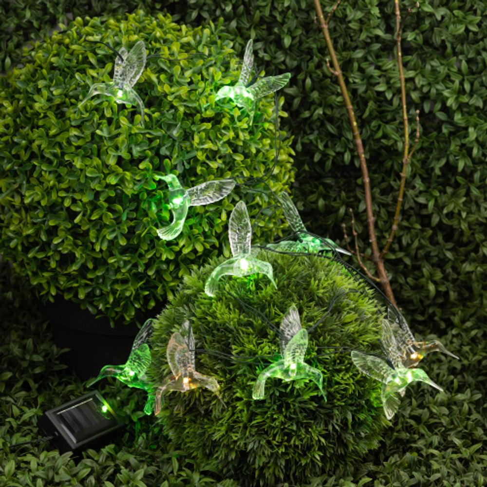 Садовая гирлянда ЭРА ERASF22-26 на солнечной батарее Колибри 3,8 м