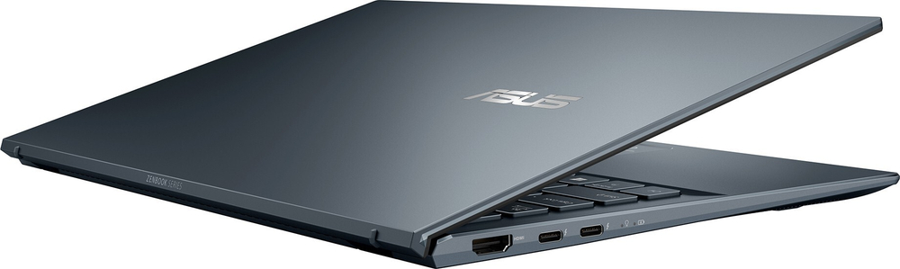 Ноутбук Asus Zenbook 14 UX435EGL-KC044R Pine Grey Core i5-1135G7/16G/512G SSD/14; FHD IPS AG/NV MX450 2G/WiFi/BT/NumberPad/Win10 Pro