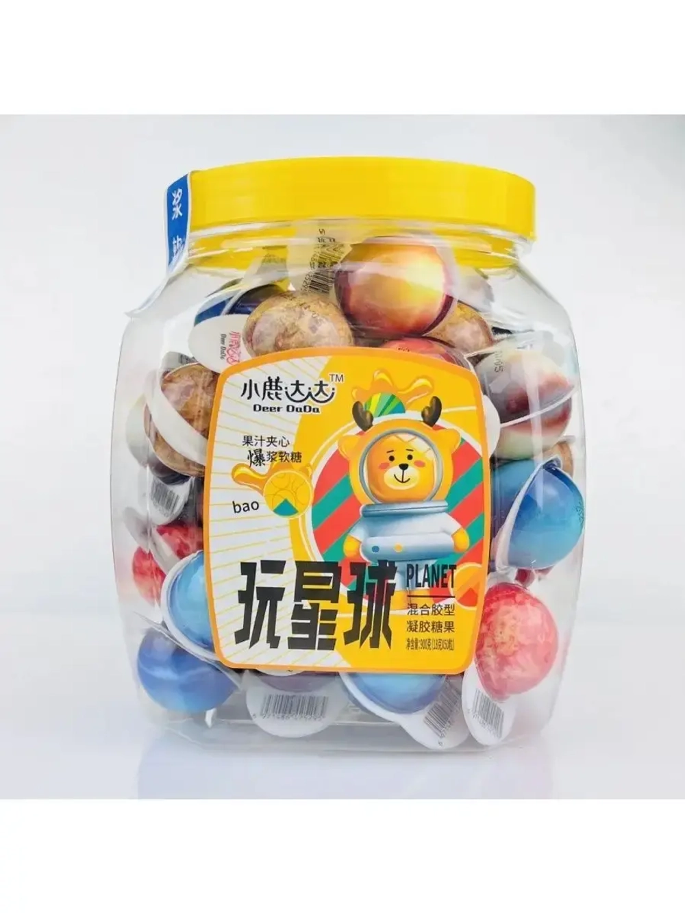 Мармелад Планеты с Фруктовой Начинкой 18 г * 50 шт