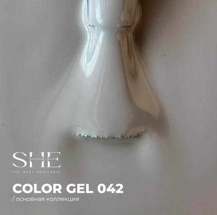 She Гель-лак 042, 10мл