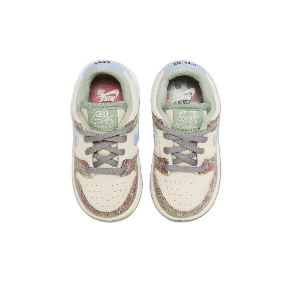 Детские кроссовки Nike SB Dunk Low x Crenshaw Skate Club TD FQ8205-300