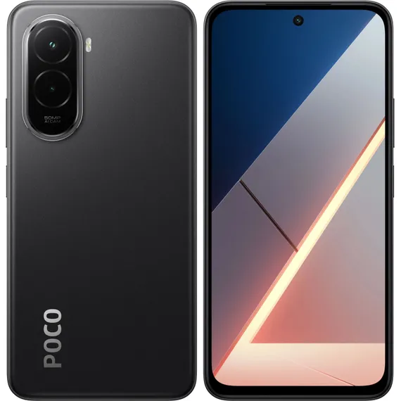 Смартфон Xiaomi POCO M7 4G 6 ГБ | 128 ГБ (Чёрный | Black) (версия Global)