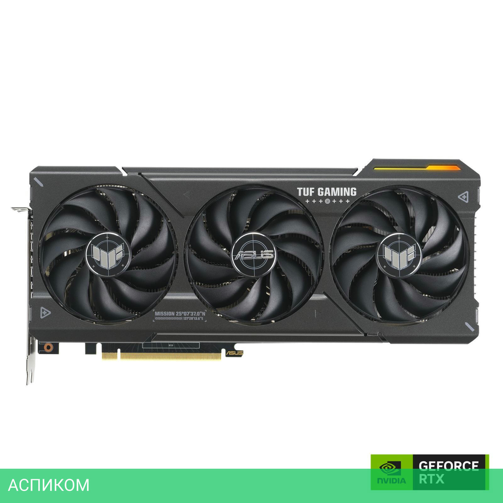 Видеокарта ASUS TUF Gaming GeForce RTX 4070 OC Edition 12GB GDDR6X TUF-RTX4070-O12G-GAMING (90YV0IZ0-M0NA00)