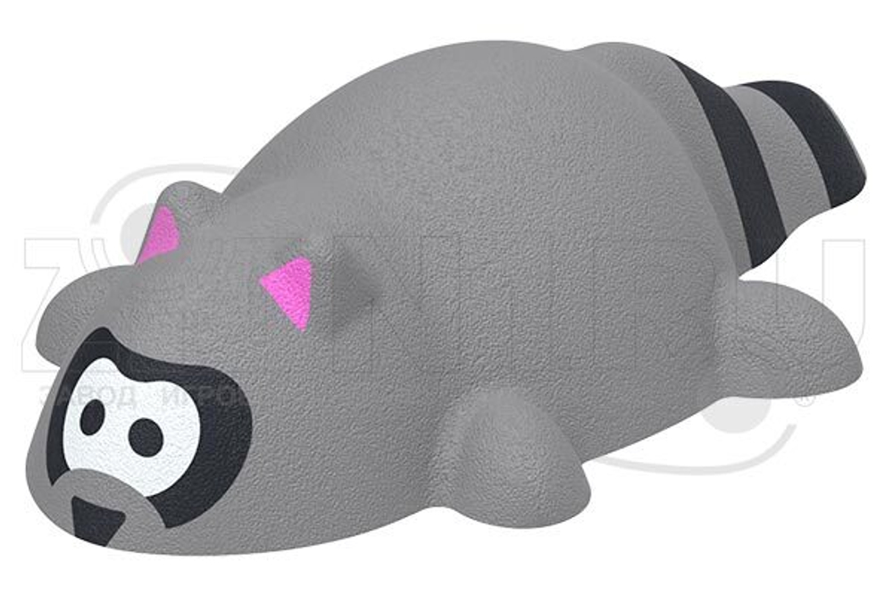 Резиновая фигура 3D Енотик для детских площадок