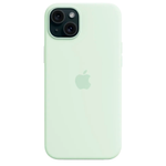 Силиконовый чехол с поддержкой MagSafe Apple Silicone Case для iPhone 15 Plus, Soft Mint (Пастельно-мятный)