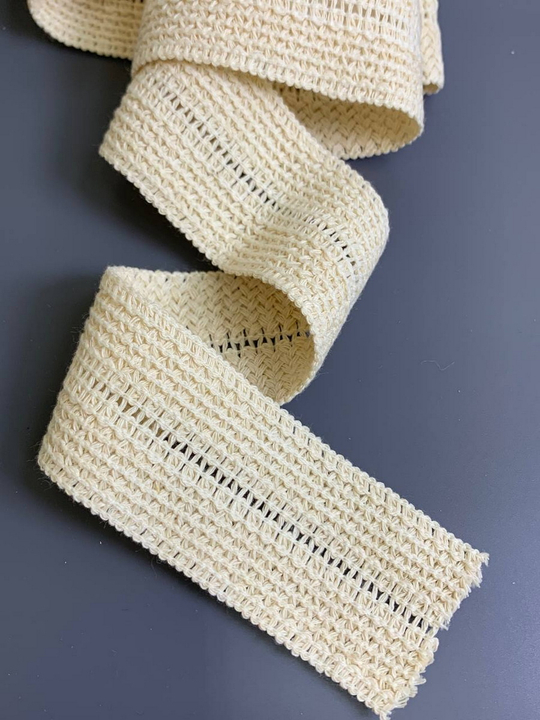 Тесьма хб, беж, 3,5см AF8413