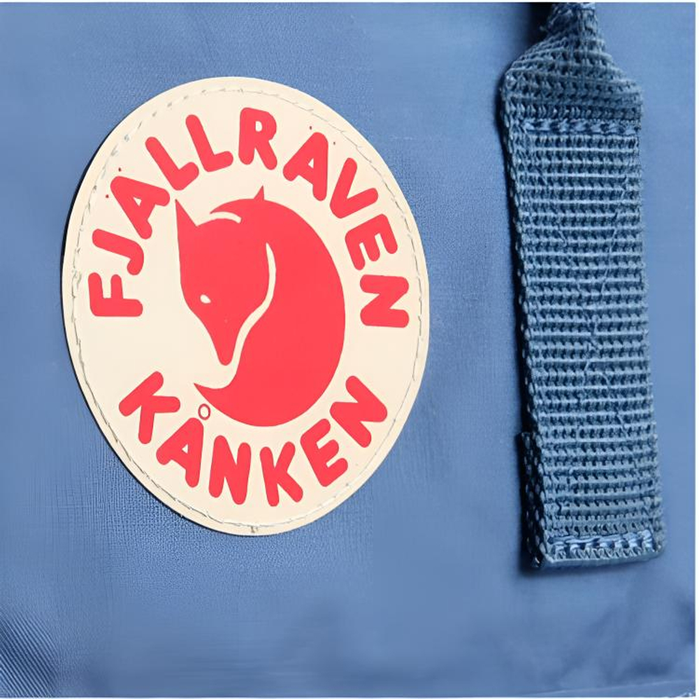 Fjallraven Backpacks Nylon Fabric Sky Blue Unisex