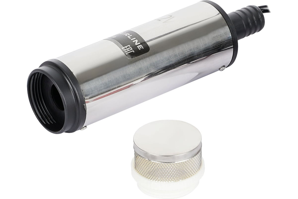 Насос перекачки диз. топлива погружной 12В, 51мм, 40л/мин PRO, съемный фильтр AEAT016 AIRLINE