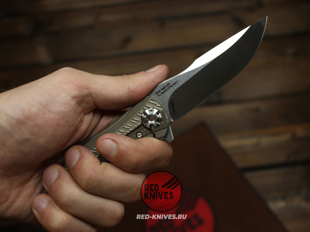 Нож Zero Tolerance 0609 A+++ - рукоять титан RK-509