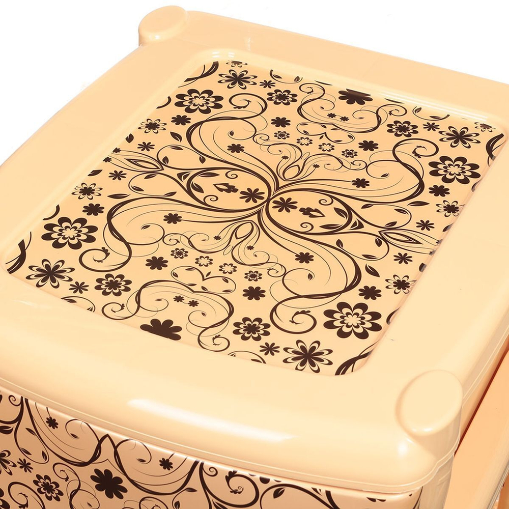 Комод 4 ящика, Элегант, 39х47х95 см, светл, 0352/70, Violet