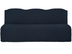 Чехол на трехместный диван без подлокотников Модерн, цвет Антрацит