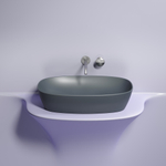 Раковина Ceramica Nova Element 60 см CN6049MDH темный антрацит