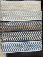 Римская штора Ecobella арт. Efes col. 104 с декоративным бордюром Te-Xo и карнизом