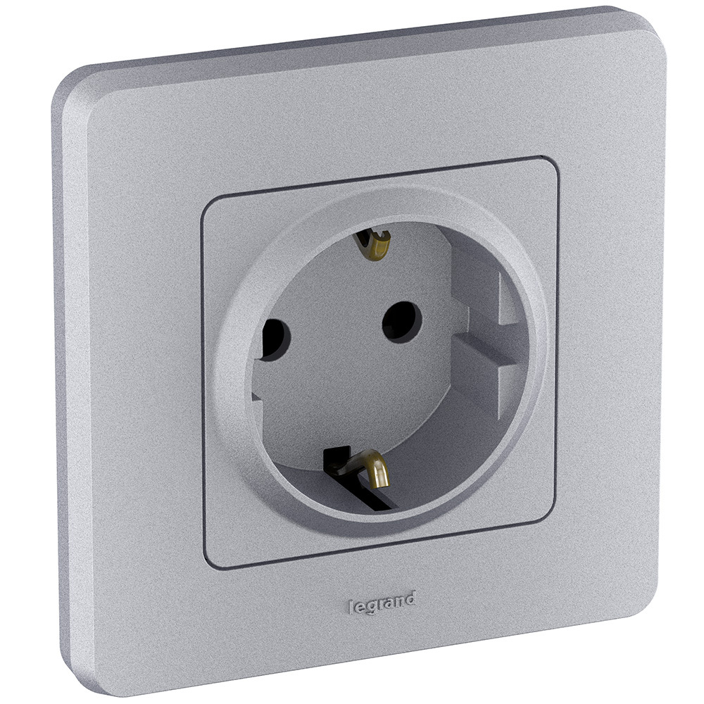 Рамка 1 пост алюминий Inspiria Legrand