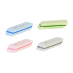 Ластик Basir, прямоугольная форма, цветной корпус