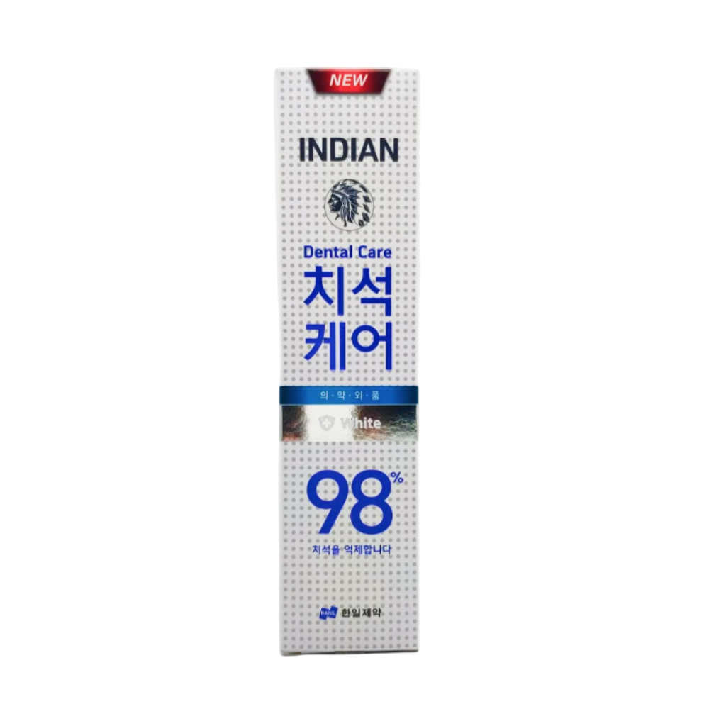 Зубная паста отбеливающая Hanil Indian Dental Care White 98% 120 г