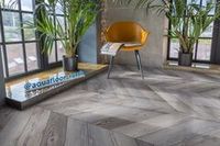 Кварц-виниловый ламинат Aquafloor Parquet Chevron Glue