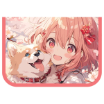 Пенал 1 отделение 200*130 "Cool couple" (Спейс)