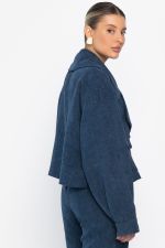 Жакет укороченный Динара (синий) Б14325-39М LT Collection