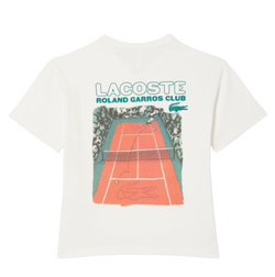 Футболка для девочки Lacoste Kids Roland Garros Edition