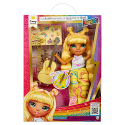 Rainbow High Junior - Модная кукла Солнышко (желтая) Рок-группа 565628