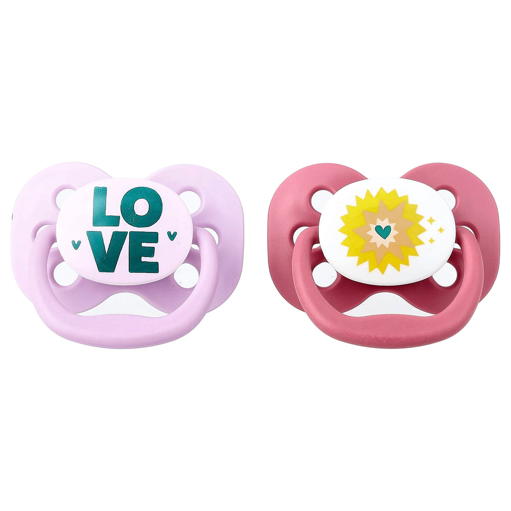 Dr. Brown's, Advantage™, соска, для детей 0–6 месяцев, лаванда, 2 шт.