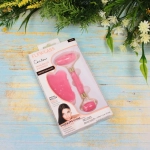 Массажер для лица и шеи декольте и скребок «Gua sha», цвет розовая вуаль