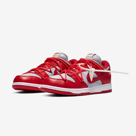 Off-White x Nike Dunk Low University Red