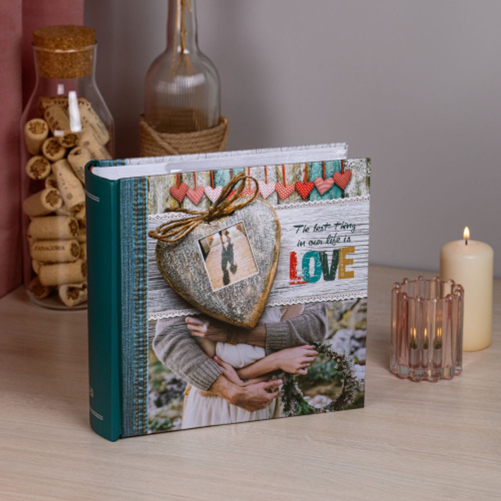 Фотоальбом Image Art IA-300BB серия 370 Любовь книжный переплёт 75 лист 300 фотографий 10х15 | Image Art