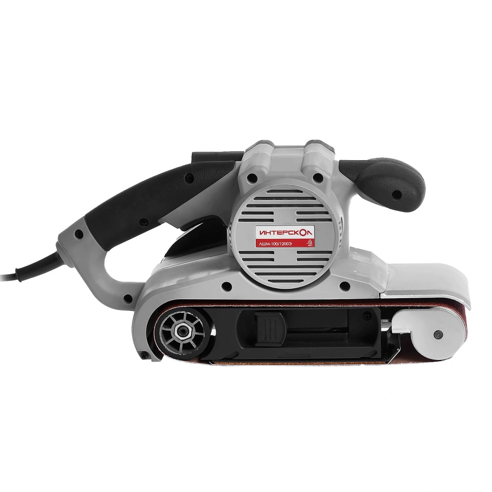 Ленточношлифовальная машина ИНТЕРСКОЛ ЛШМ-100/1200Э