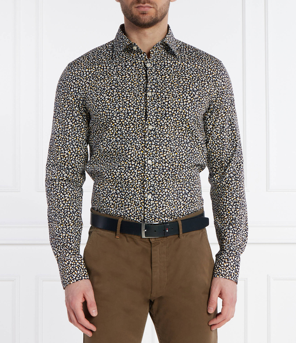 Рубашка H-HANK BOSS BLACK - черный(50512664)