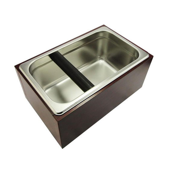 Нок-бокс для сброса кофейного жмыха 27*16,8*10,8 см (1/4*100), P.L. Proff Cuisine