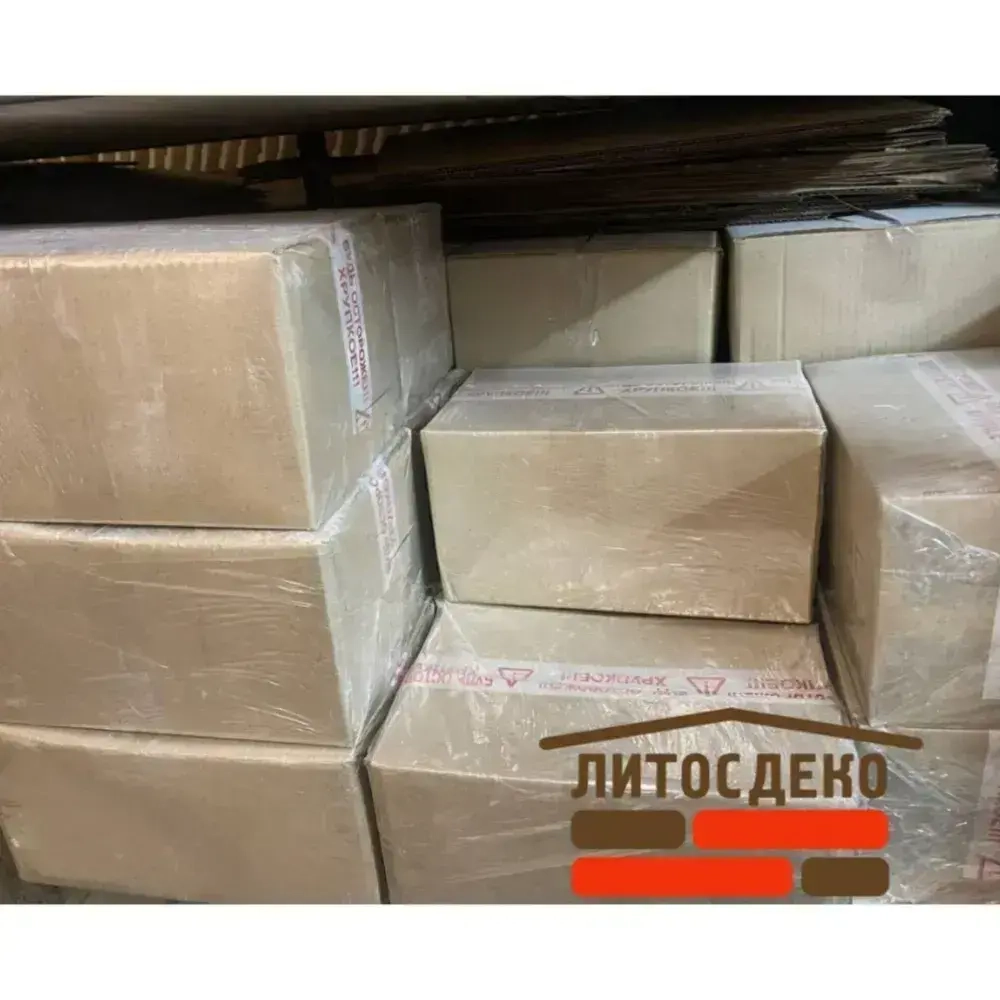 Декоративный кирпич из гипса / Гипсовый камень для отделки 18,5х4.5см