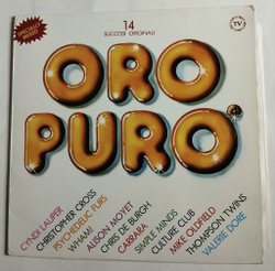 Винтажная виниловая пластинка LP Сбрник Oro Puro 4 (Italy 1974)