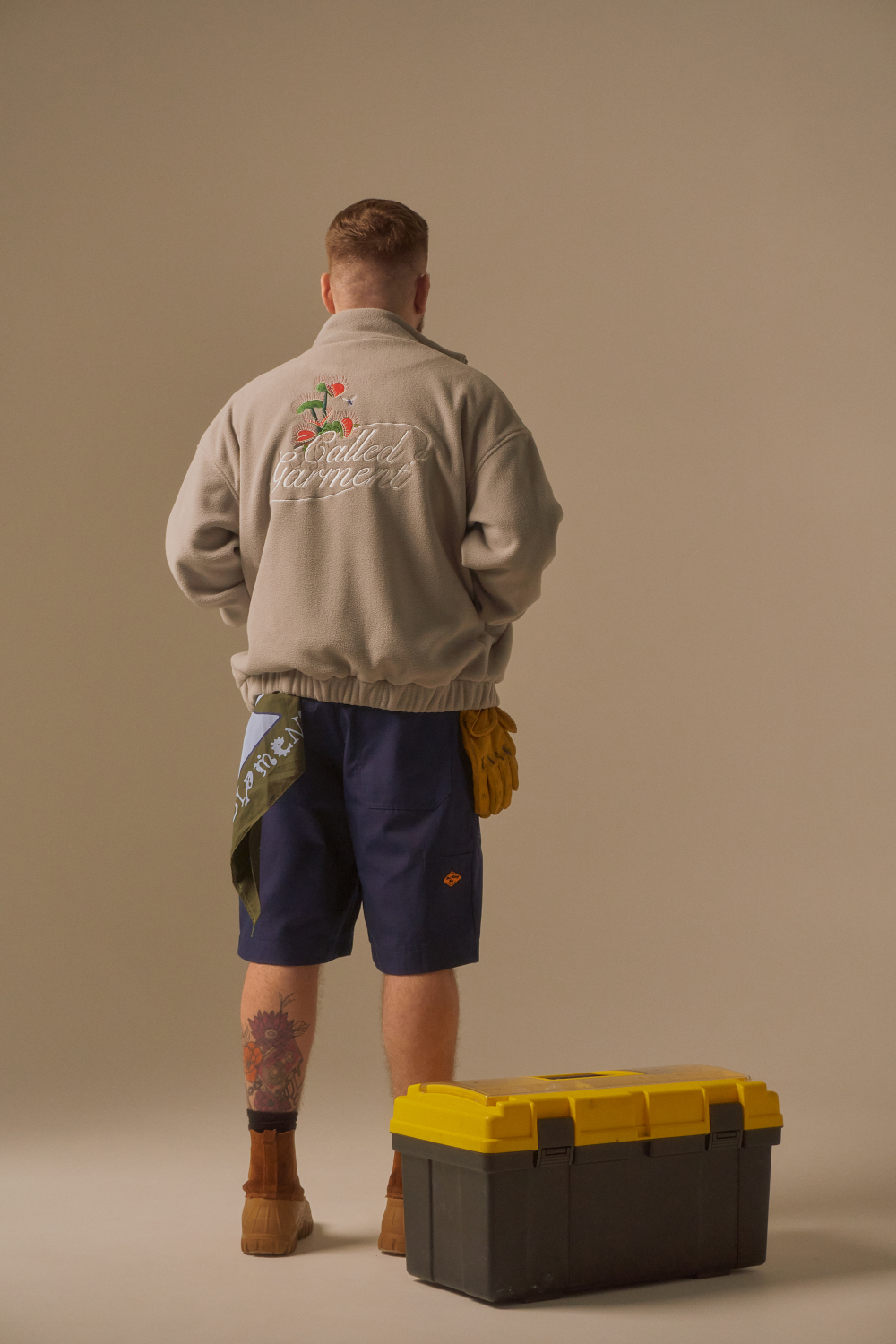 Куртка Called a Garment FCF Logo Jacket "Grey"