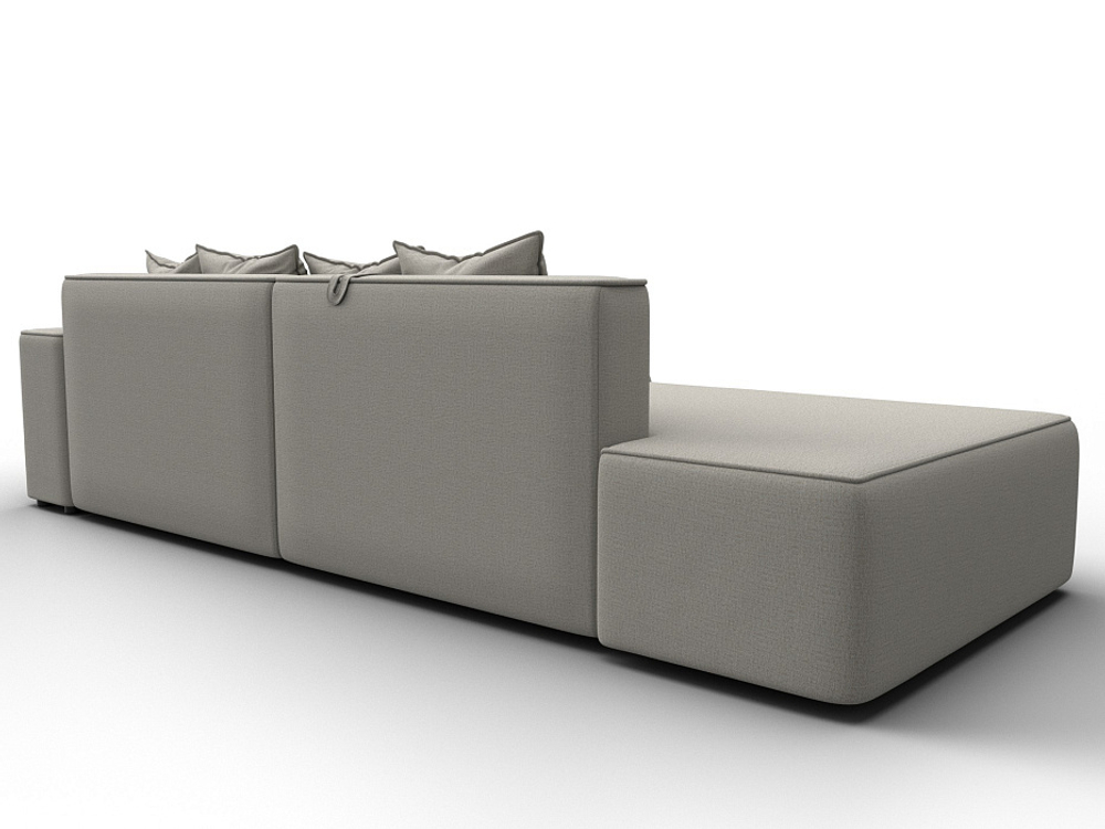 Диван угловой Лига-079 угол правый РОГОЖКА Амур 02 бежевый