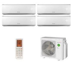 Мультисплит система на 4 комнаты Aeronik ASI-07 ILK3 x 4 / ASO-28 HMZK