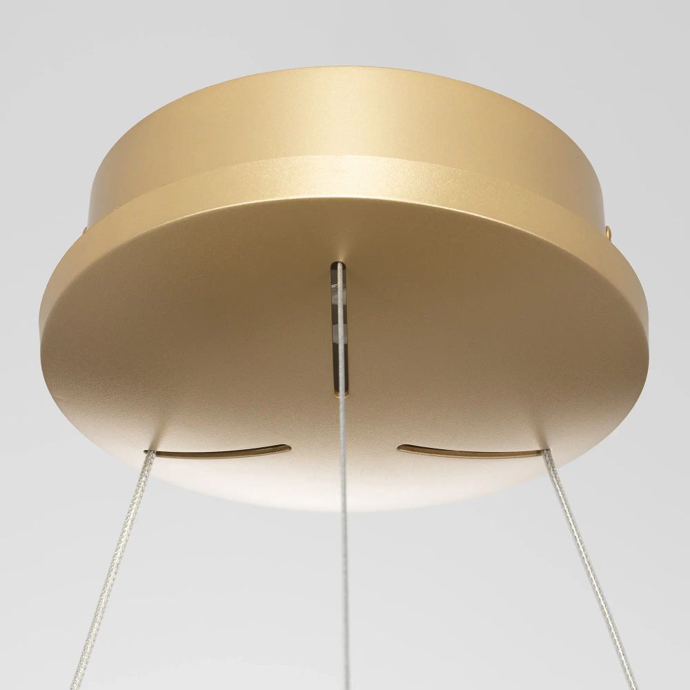 Citilux Юпитер CL730B092S LED Люстра подвесная с пультом Золото