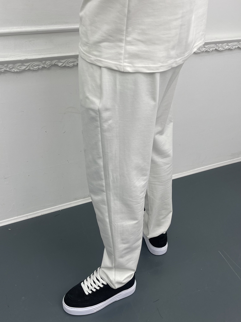 Костюм фут.-штаны Zegna #02-034 (бел.)