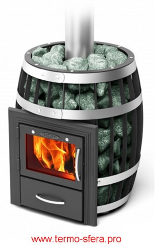 Печь для бани ТМФ Саяны Мини Carbon Люмина КТК