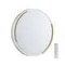 7612/DL PALE SN 184 Светильник пластик/белый/золотистый LED 48Вт 3000-6300K D400 IP43 пульт ДУ VELIO