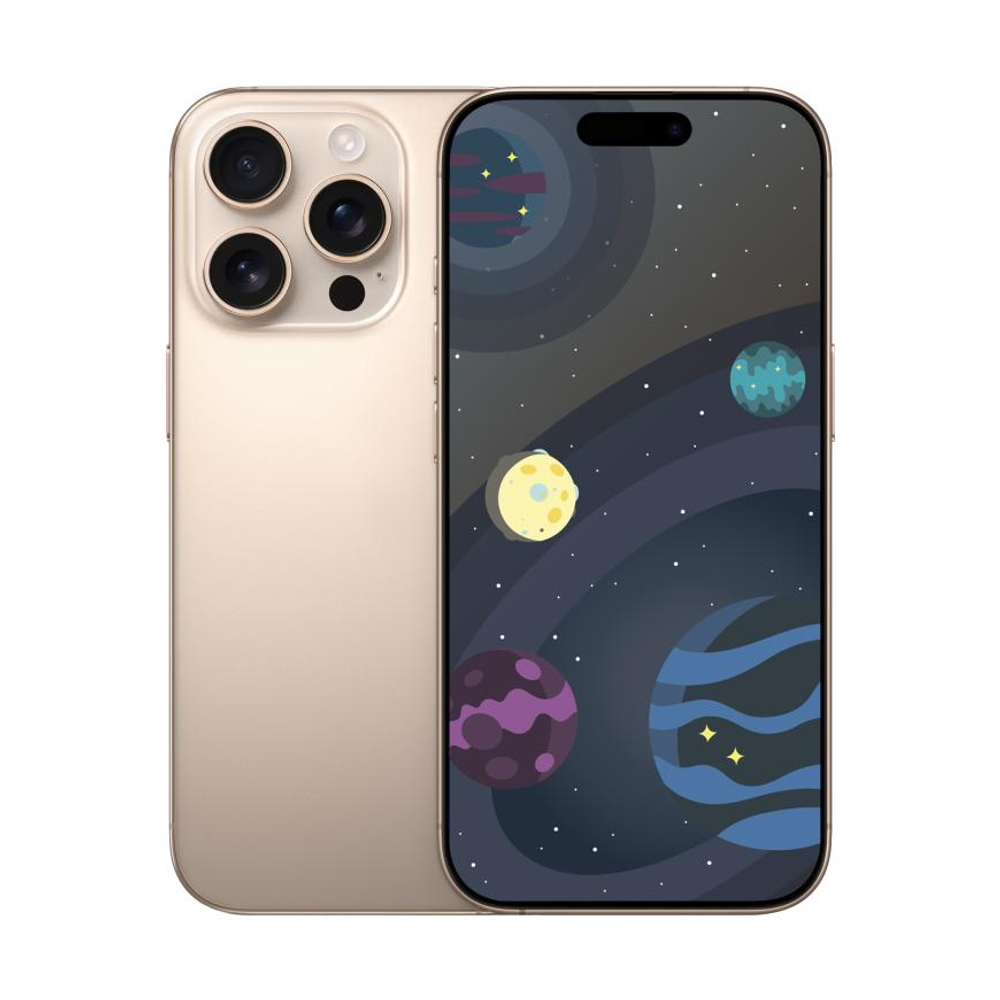 Смартфон Apple iPhone 16 Pro 256 ГБ («Пустынный титан» | Desert Titanium)